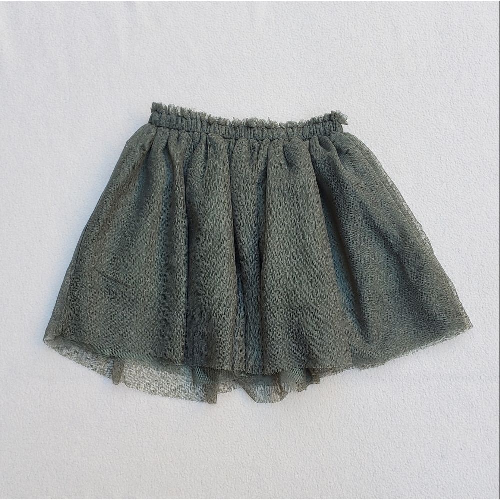 NWOT Crazy 8 Olive Green Toole Skirt Size 12-18 Months